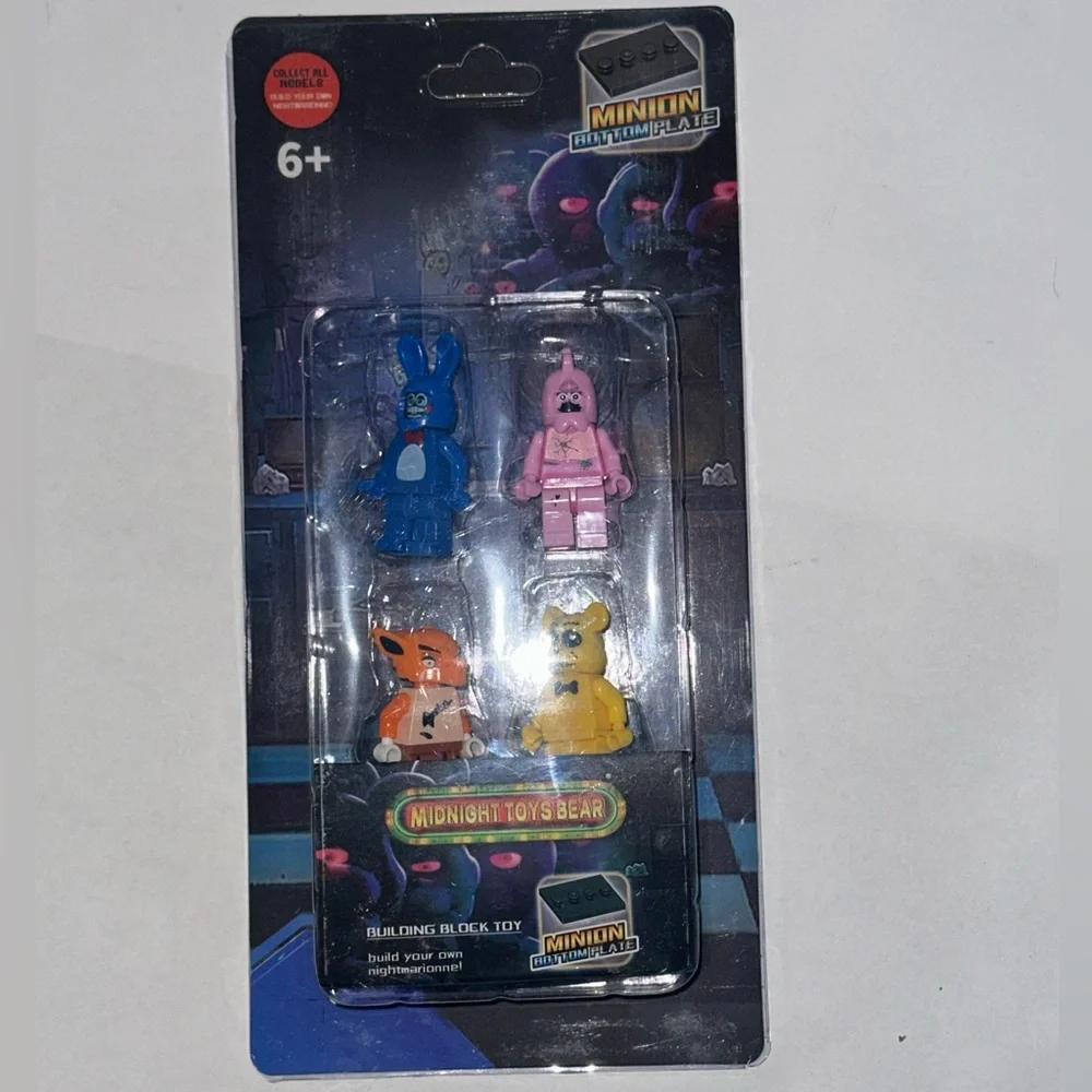 FNAF Lego Compatible Action Figures BRAND NEW Minifigure Horro Pack - Picture 4 of 7